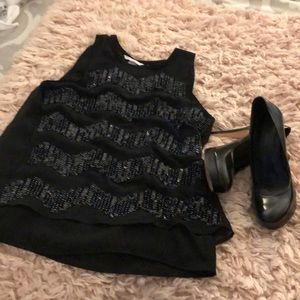 H&M sequin top